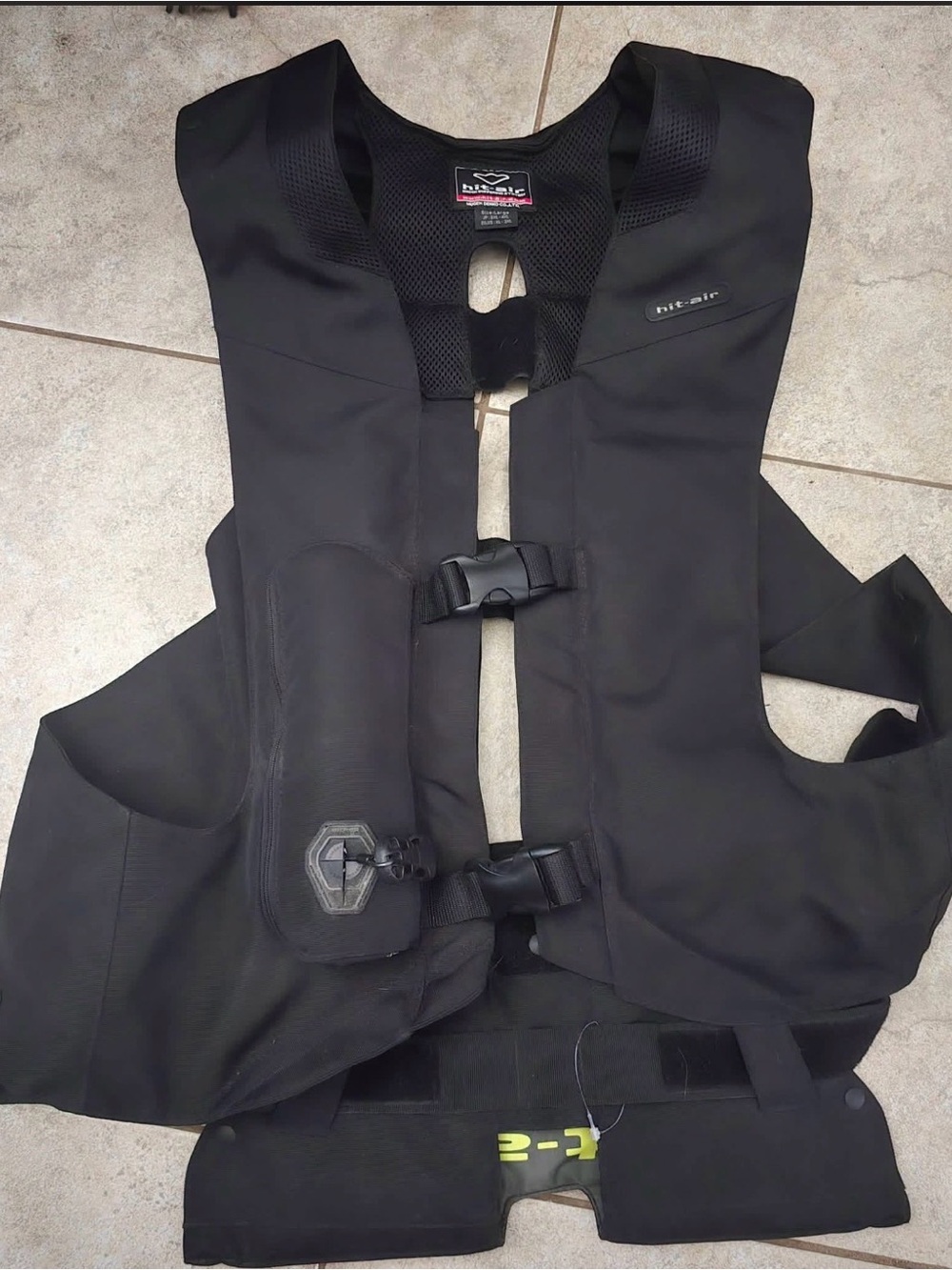 HITAIR Pro 2 Equestrian Women's or Men’s Protective Airbag Vest - Black